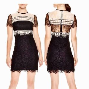Black & White Lace Dress size 6